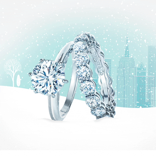 Tiffany Embrace and diamond ring